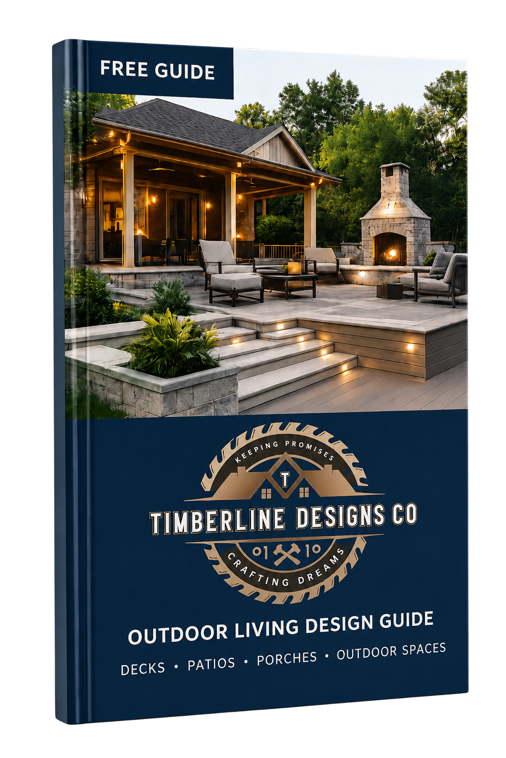 Custom home by Timberline Designs Co in Tennessee